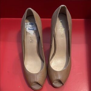 Cole Haan Tan Leather Heels
